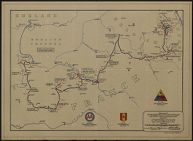 Movements of 71st Armored Field Artillery Battalion and Battery "B" 387th AA (AW) Battalion, 5th Armored Division in Western Europe, July 28, 1944 - February 8, 1945